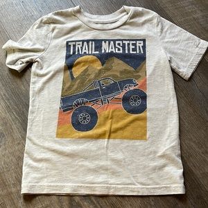 Boys monster truck shirt